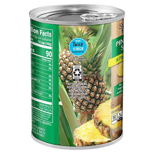 Sweet Harvest Pineapple Slices, 20 oz Can